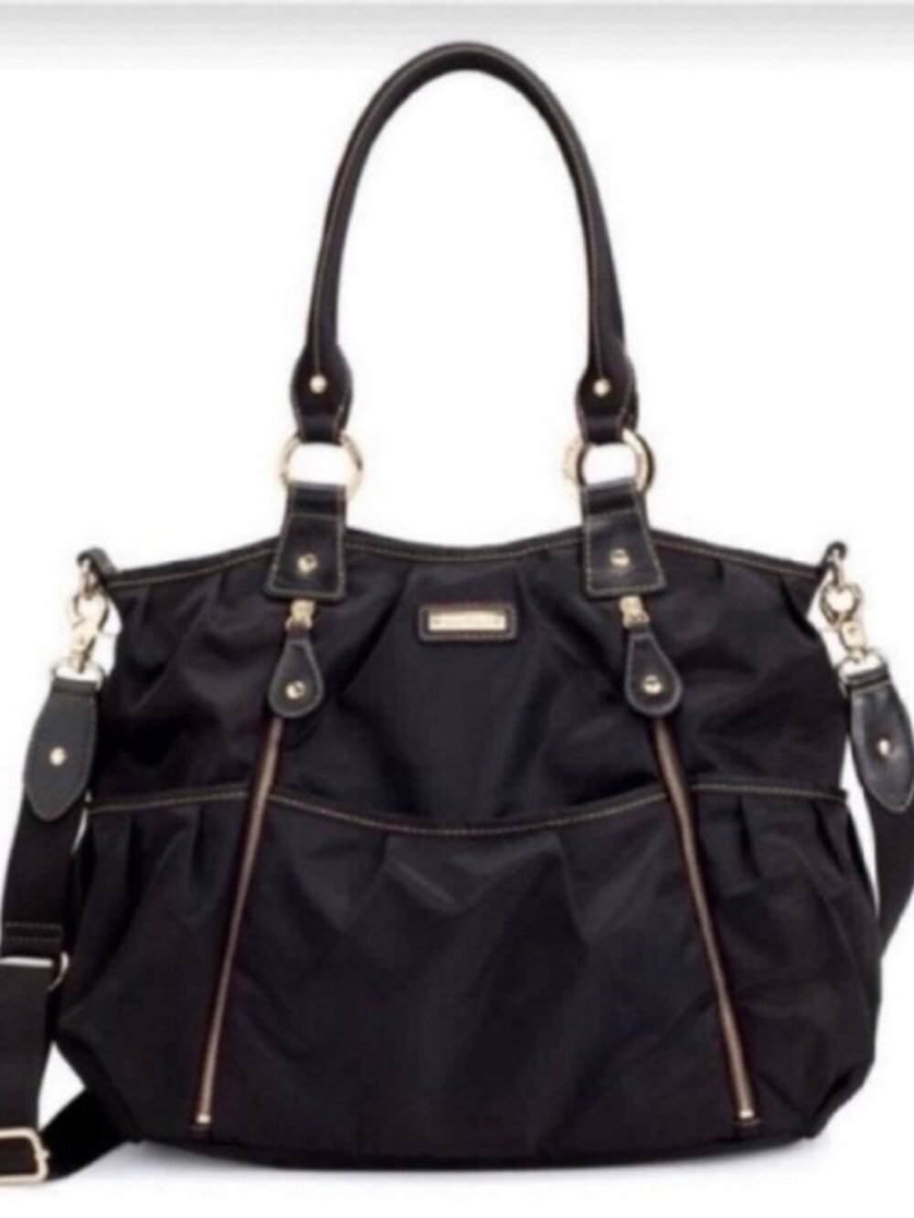 Storksak Bag Olivia Baby Bag Diaper Bag Black